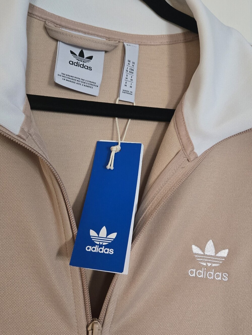 Adidas Men's Originals Magic Beige Adicolor Classics Firebird Track Suit Size M - Picture 8 of 16